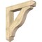 Ekena Millwork Funston Arts and Crafts Rough Sawn Bracket w/ Offset Brace, Douglas Fir, 8"W x 44"D x 44"H BKT0806X44X44FST03RDF - alternate 1